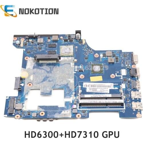 NOKOTION QAWGE LA-8681P MAIN BOARD For Lenovo ideapad G485 14 inch laptop motherboard HD6300+HD7310 DDR3