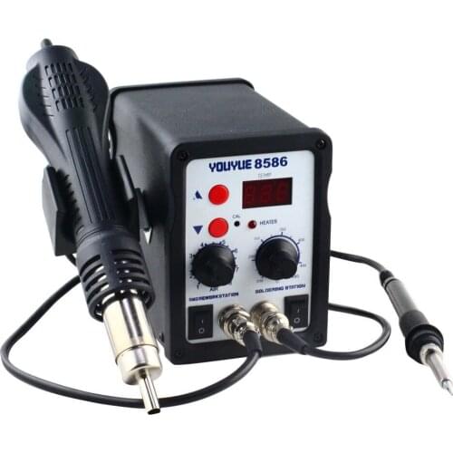 Youyue 8586 Soldering Stations AC 110 V / 220 V 700 W SMD Rework Soldering Station Hot air gun soldering iron