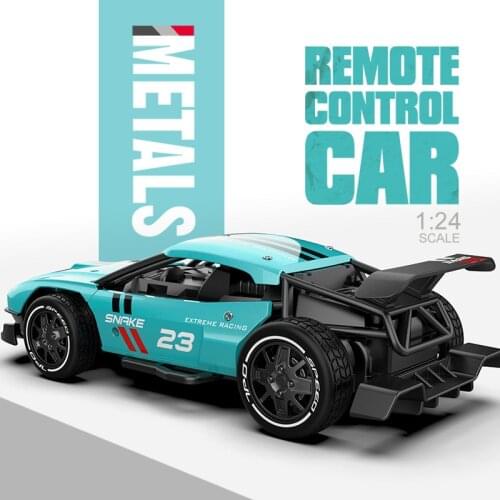 RC Metal Car 1/24 4WD RC Drift Racing Car 2.4G Off Road Radio Remote Control Vehicle Electronic Remo Hobby Toys