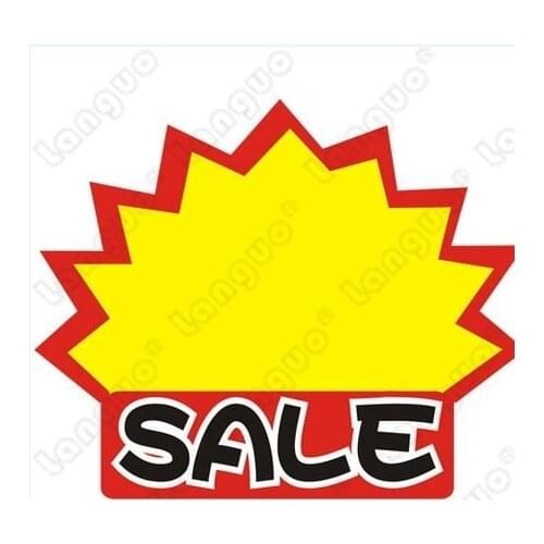 SELLl!POP price tag/supermarket explosion price label Pop advertising paper/ 10pcs AD016 Free Shipping