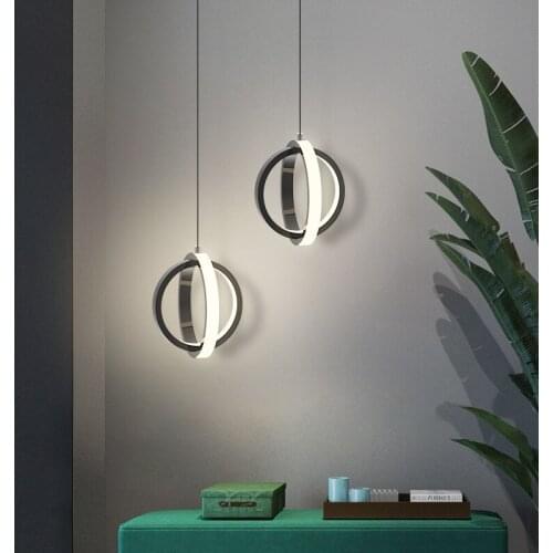 Modern luminaire lustre pendente rope Home Decoration E27 Light Fixture restaurant hanglamp luminaria pendente hanging lamp