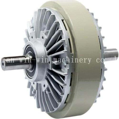 Old model RZF-C-12NM new model ZXF-C-1.2 12NM Double shaft magnetic powder clutch for flexo printing machine bag making machine