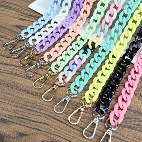 Handmade Bag Accessories Chain Bone Resin Chain Acrylic Matching Bag Single-Shoulder Diagonal