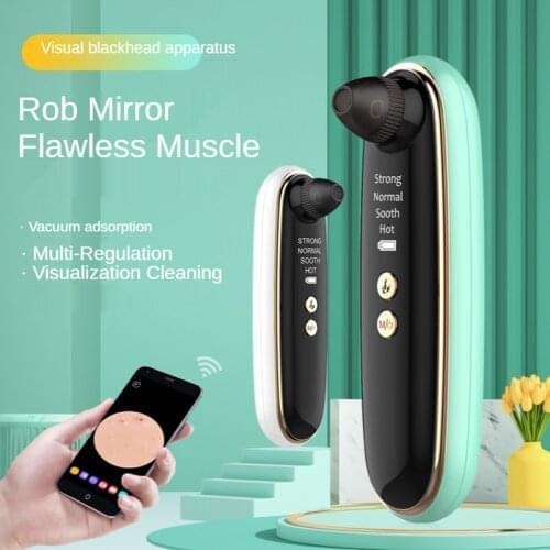 New Blackhead Removal With Magnifying Glass Visual Suction Device To Export Acne Face Facial Pore Cleaner