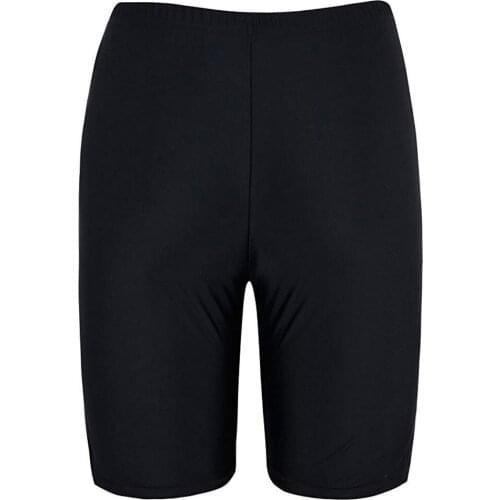 Women Sexy Bikini Swim Pants Black High Waist Shorts Bottom Swimsuit Swimwear Bathing Suit Ladies Bikini Board Trunks Pants #T2P