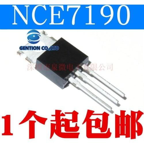 10PCS NCE7190 field-effect tube N channel 71 v 90 a TO-220 in stock 100% new and original