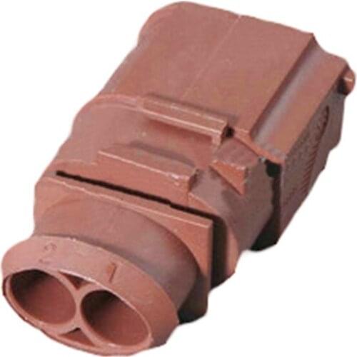 2/5/10sets VW 2pin 6.3series male Fan plug sealed automotive connectors 3B0 973 852 A 3B0973852A