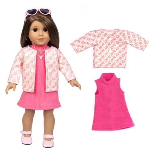 2021 New Pattern Thousand Bird Suit Fit 18Inch American 43cm Baby Doll Clothes Accessories,Girls Toys,Generation