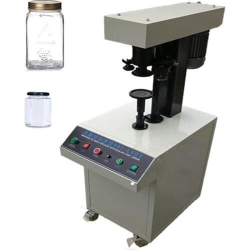 220V Can Sealer Automatic Commercial Glass Jar Plastic Cans Tinplate Can Packing Machine Drink Nut Dry Goods Sealing Equipment