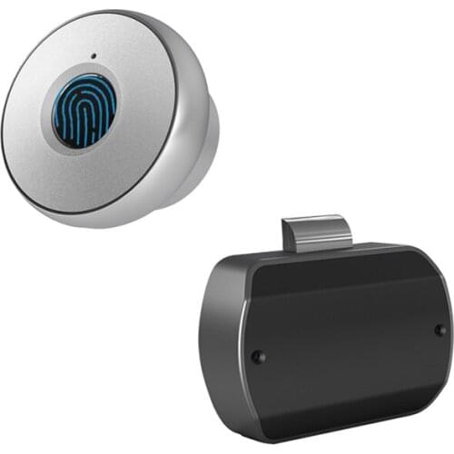 Aluminum alloy Mini Fingerprint cabinet door lock biometric electric lock for Cabinet,Wardrobe, locker