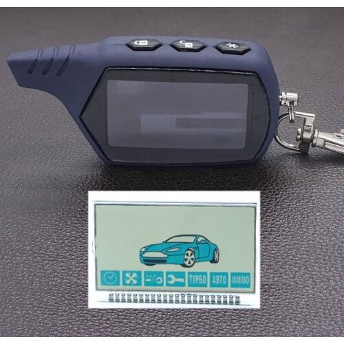 A91 Key Shell case auto alarm body case + A91 lcd display for Starline A91 lcd 2 way car remote controller auto alarm Fob Chain