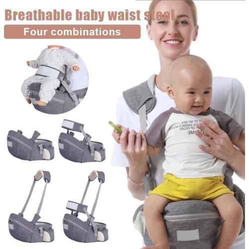 Baby Hipseat Carrier Ergonomic Reduce Waist Hip Seat for Mom Lightweight Certified Fabrics Soft Carrier for Newborns NSV