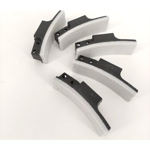 Pack of 5pcs Bike Brake Pads Exercise Bike Drag Plate Replacement Parts for Fitness Spinning Bike Brake Pads Blike Brake Group