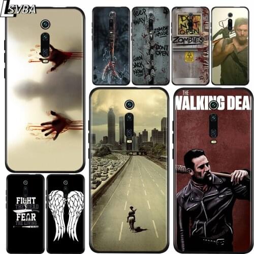 For Xiaomi Redmi 9A 9C 9 Matte Phone Case The Walking Dead TWD For Redmi 10X K20 Pro 5G S2 8A 8 7A 7 6 6A Phone Cover