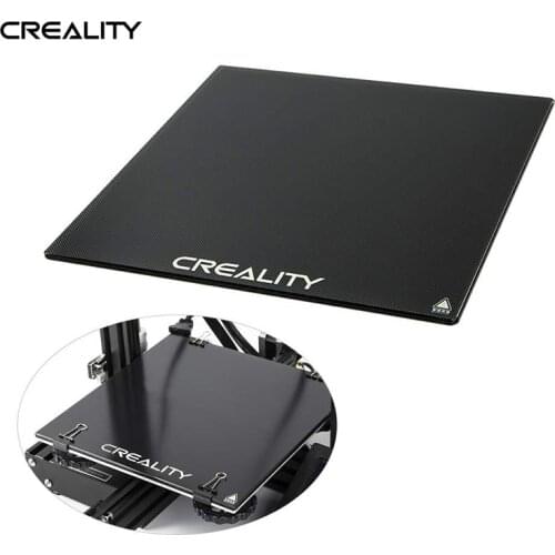 SOVOL 3D Printer Platform Silicon Carbon Heated Bed Build Surface Tempered Glass Plate 235*235*3mm For Ender-3 3Pro Ender-5