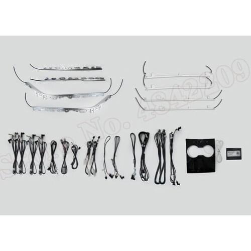 For Tesla MODEL 3 2019-2020 Ambient Light Set Screen Control Decorative LED 64 colors Atmosphere Lamp illuminated Strip