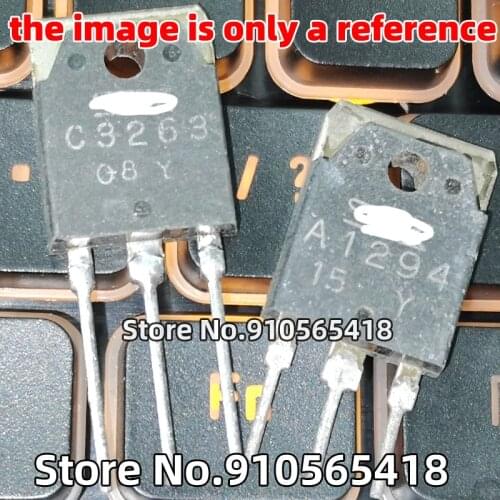 20PCS (10PCS A1294 + 10PCS C3263) 2SA1294 2SC3263 TO-3P Original disassembling machine Audio amplifier matching tube Test well