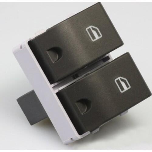 Wotefusi Car Window Lifter Switch Front Left Control Fit for Volkswagen POLO [QPA614]
