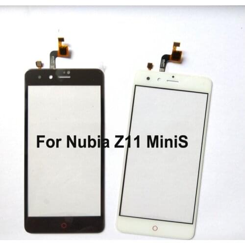 For Nubia Z11 MiniS Z 11 MiniS Z11Minis Touch Panel Screen Digitizer Glass Sensor Touchscreen Touch Panel With Flex Cable