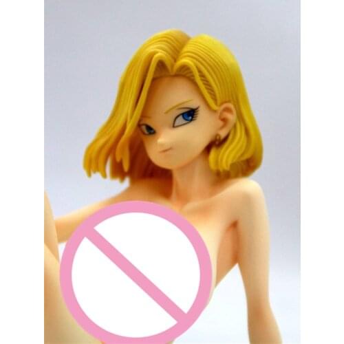 Japanese anime Android 18 Lazuli naked anime figure sexy collectible action figures