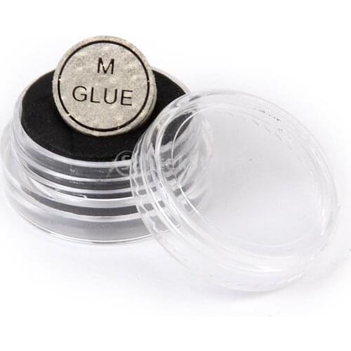 1pc 14mm Pool Billiard Cue Tip Artificial Leather Humidity Resistant Glue on Rate M