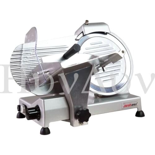 10 inch commercial electric meat cutting machine fully automatic cutting lamb fat beef semi-automatic shaved ice beef