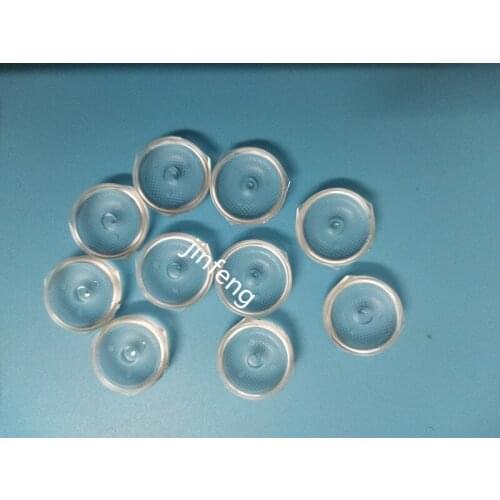 50pcs x Led Strips Bulbs Diodes Cap Optical Convex Lens Filter Lampshade Tv Backlight Plastic Diameter 15mm