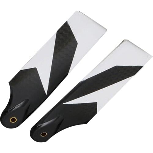 ALZRC Devil 505 Fast RC Helicopter Parts Carbon Fiber Tail Paddle-80mm D505F63 For RC Drone Accessories