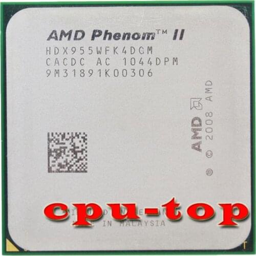 Free Shipping AMD Phenom II X4 955 125W Quad-Core DeskTop CPU HDZ955FBK4DGM HDZ955FBK4DGI HDX955FBK4DGM Socket AM3