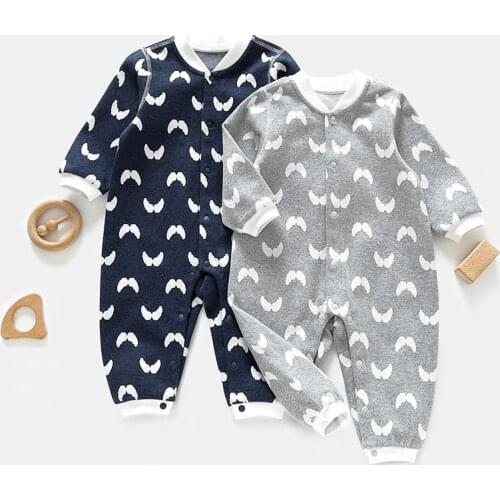 Baby Rompers Spring Long Sleeve Infant Boys Girls Jumpsuits Playsuits One Piece Baby Rompers Outfits Toddler Girl Fall Clothes