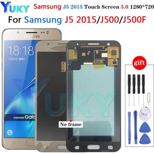 For Samsung oled Display Voor Samsung Galaxy J5 2015 SM-J500H J500F J500FM J500Y j500 Lcd Touch Screen Digitizer Vergadering