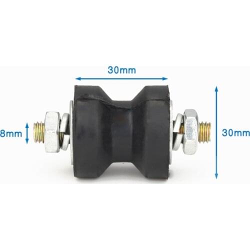 Diesel Generator Head Switch Instrument Control Box Buffer Shock Shock Absorber Noise Reduction Black Rubber Pad Model 53205