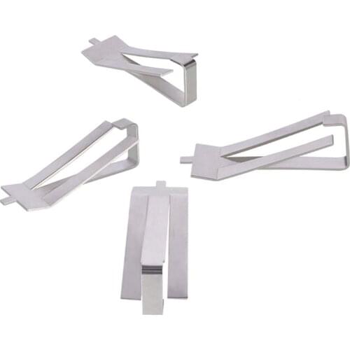 Hot YO-4-Pack Upgrade Ender 3 Glass Bed Spring Turn Clips Platform Clamps Stable for Creality Ender 3 Pro Ender 3S Ender 5 Pro