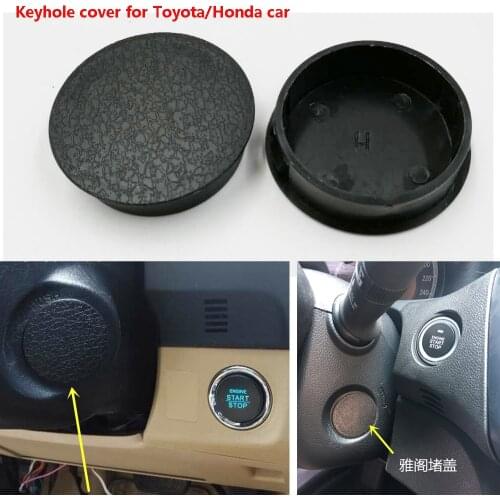 Key hole cover for Toyota and Honda Car special use for car add push start stop system