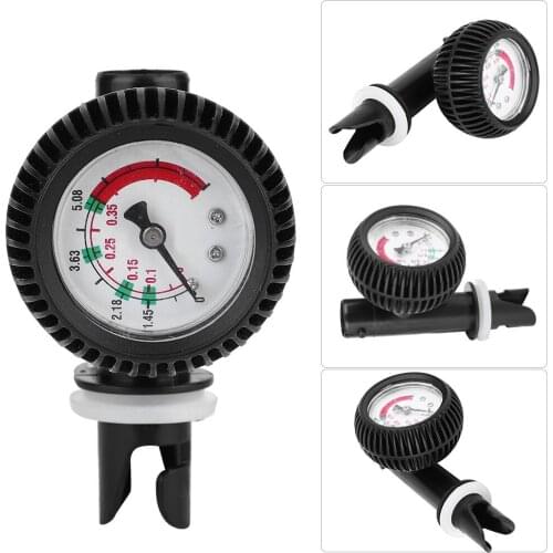 Air Pressure Gauge for Inflatable Kayak Boat Surfboard Pump Safety Barometer Inflatable Boat Pressure Gauge Inflatable Boat