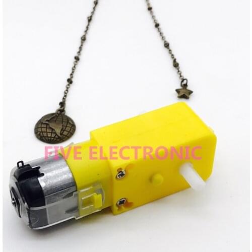 TT MOTOR 1:120 Double shaft 3-6V DC Gear Motor Strong Magnet Anti-interference,use for the Robot/Smart Car/Toys/DIY models