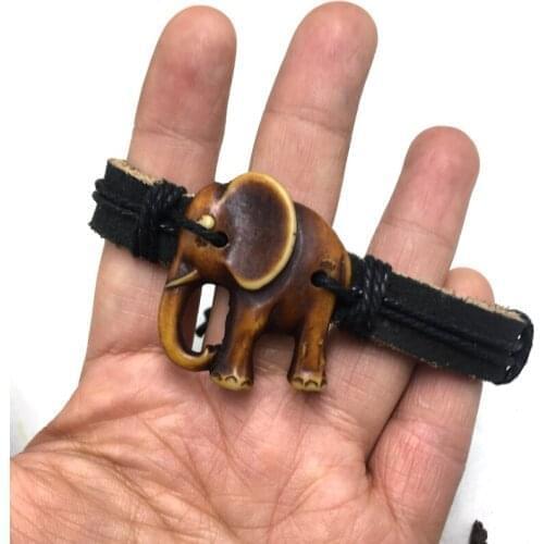 Natural tree Leather Bracelets