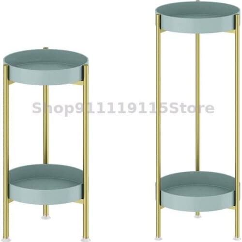 Nordic Iron Flower Shelf, Shelf, Balcony, Indoor Living Room, Multi-storey Light Luxury, Hanging Orchid, Green Rose, Pot Shelf