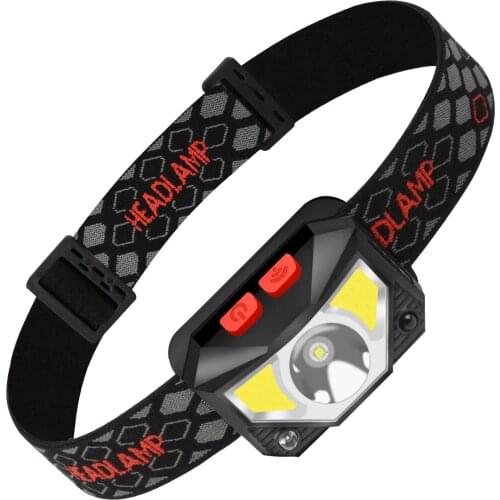 New USB rechargeable LED headlamp 5W waterproof headlight head lamp light Camping Head lamp Fishing Flashlight Torch 2021 New