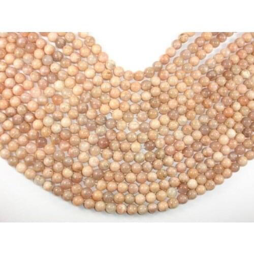 Wholesale Genuine Sun stone beads,4mm 6mm 8mm 10mm 12mm Round Sunstone Beads Jewelry Making,1 of 15" full strand