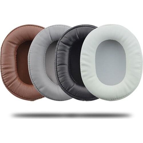 Protein Leather Ear Pads Cushion for Audio-Technica ATH-MSR7 M50X M20 M40 M40X SX1 Headphones Replacement Earpad Cover