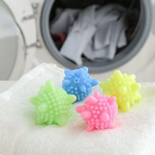Laundry Ball Household Decontamination Cleaning Anti-winding Washing Machine Special Decontamination Solid Friction Washing Ball