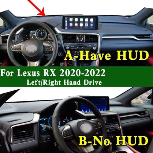 Fits Lexus RX 300 450 350 2020 2021 2022 Special for 12 inch large screen Dashmat Dashboard Cover Protective Pad Dash Mat Carpet