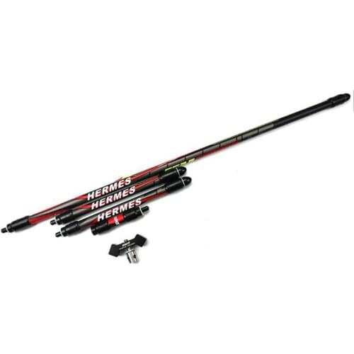 1Set DECUT Archery Stabilizer Balance Bar 30inch 10inch 4inch Shock Absorb Recurve Bow Balance Damper Outdoor Hunting Accessory