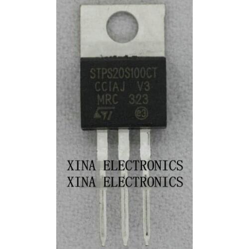 STPS20S100CT STPS20S100 STPS 20S100CT 20S100 30A/100V TO-220 ROHS ORIGINAL 20PCS/lot Free Shipping Electronics composition kit