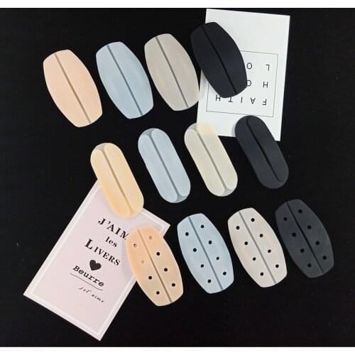 1 pc Sexy Women Anti-slip Bra Shoulder Strap Pad Mini Invisible Breathable Soft Silicone Pad Female Intimates Accessories