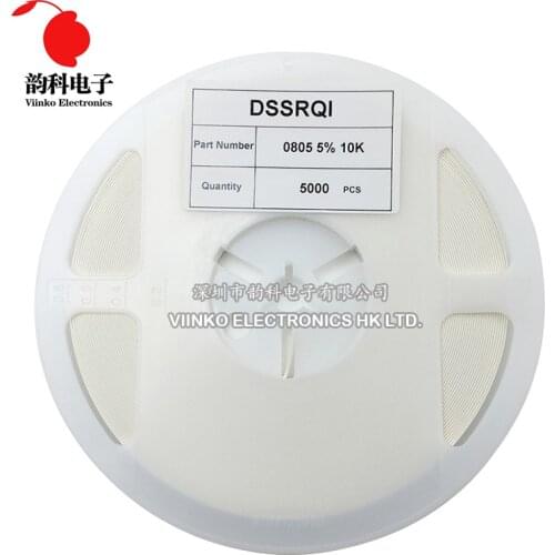 5000pcs 0805 5% 1/8W SMD chip resistor 0R ~ 10M 0 10R 100R 220R 330R 470R 1K 4.7K 10K 47K 100K 0 10 100 330 470 ohm