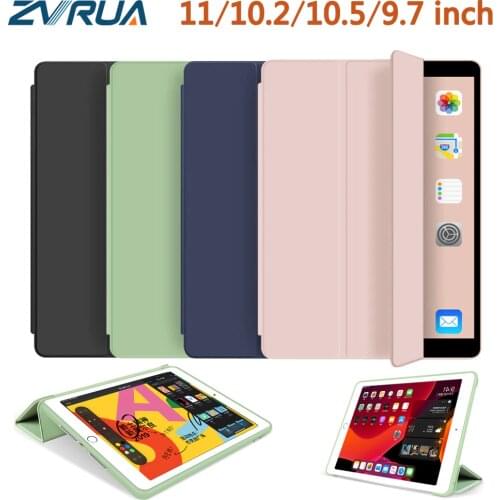 ZVRUA for iPad 2018 Case 9.7 Air 2 Air 1 Air 3 10.5 Case for iPad 10.2 2019 7th Gen 6th Pro 11 inch 2020 2018 Case Funda Capa