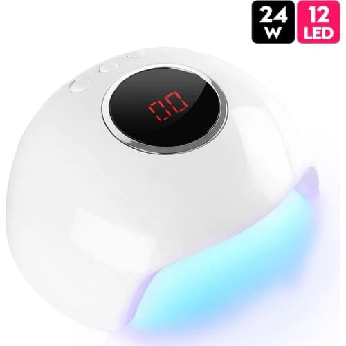 Nail Dryer 36W 18LEDS UV LED Lamp Dryer For Nail Lce Display Nail Polish Drying Lamp For Gel Varnish For Manicure Nail Art Tools