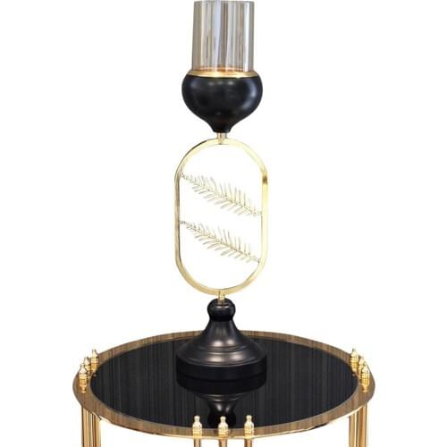 Fidex Home Decorative Black Candlesticks